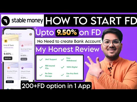 Stable Money: Earn 9.50% on FD || Is stable money app safe for FD? | Stable Money Review