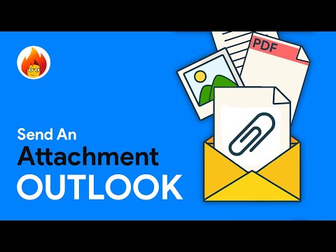 How to add an attachment in OUTLOOK