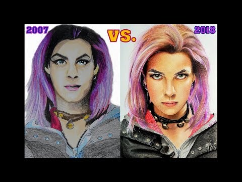 DRAWING ♥ Natalia Tena ♥ TONKS ♥ Harry Potter ♥ TIME LAPSE