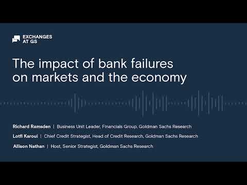 The impact of bank failures on markets and the economy