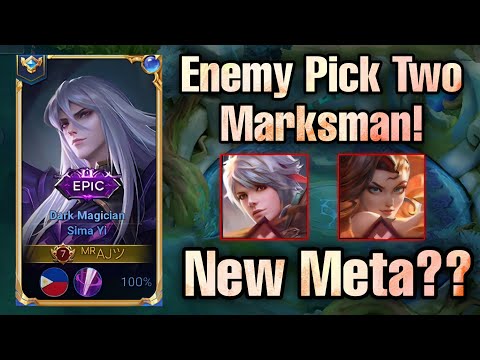 IS THIS NEW META?! ENEMY PICK TWO MARKSMAN IN GRANDMASTER RANK - HONOR OF KINGS