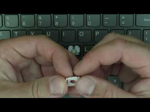 Lenovo IdeaPad Flex 14IML Laptop How to Key Cap Repair