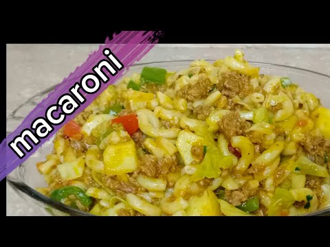 how to make Beef vegetable macaroni ? / beef macaroni kasy bnaty hn ? #macaroni  #masalamacaroni