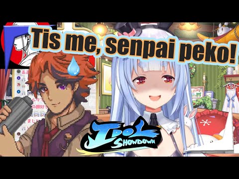 Pekora uses senpai card to rob Roberu with zero hesitation【Hololive Holostars Engsub】