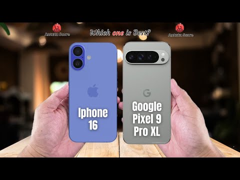 Iphone 16 vs Google Pixel 9 Pro XL  Full comparison ⚡Which one is Best