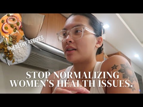 Stop normalizing women’s health issues. + nontoxic soap, healthy recipes, third trimester | vlog