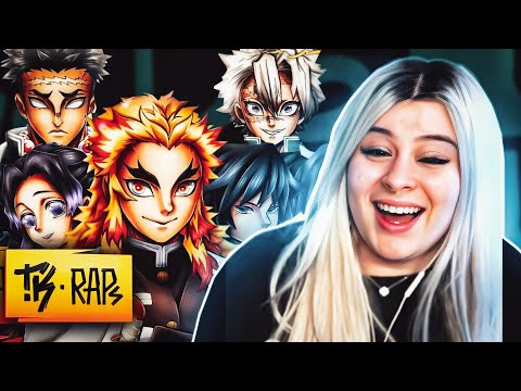 MELHOR RAP EM CONJUNTO DE DEMON SLAYER! RAP DOS HASHIRAS | PILAR DA RESPIRAÇÃO | TKRAPS ‹ Alpha ›