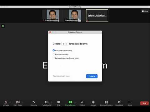 Choose your own Breakout Room on Zoom