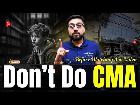 🚨Alert🚨 Reality Of CMA Students | ❌ Don't Do CMA | By CA Raghav Goel Sir #cmamotivation #cmaclasses