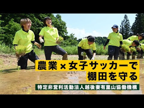 農業×女子サッカーで棚田を守る　特定非営利活動法人越後妻有里山協働機構