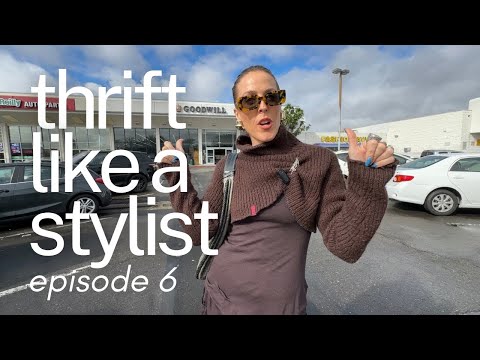 THRIFT LIKE A STYLIST EP. 6/ A WINTER TREND I'M LOVING + THRIFTING