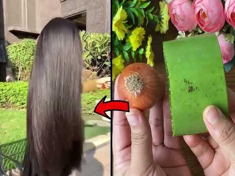 This Aloevera & onion Hair Recipe Will Turn Bald Hair to Thick Heavy Hair in 30 Days