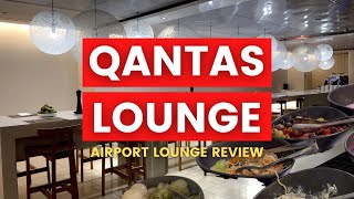 Melbourne Airport Qantas Business Lounge Experience | Review Airport Lounge Tullamarine Airport T1