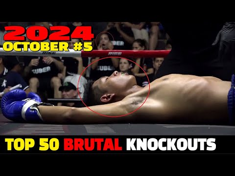 Top 50 Brutal Knockouts October 2024 #5 (MMA•Muay Thai•Boxing•Kun khmer)