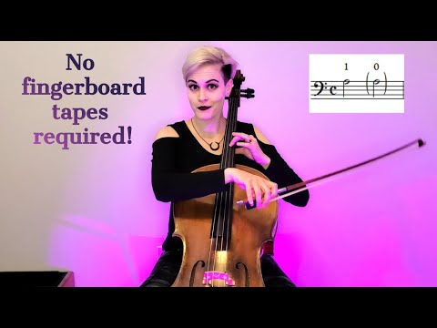 Cello Intonation Hack - Testing Positions 1-4 with Open Strings