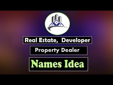 Construction and Real Estate group company name idea. Real Estate brand name ideas list.