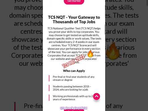 Tcs nqt november exam date #2023 #tcsnqt2023 #tcsjobs #tcscareers #lastchance #bigupdate #freshers