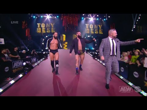 Tony Nese & Josh Woods Entrance: AEW Rampage, Aug. 5, 2022