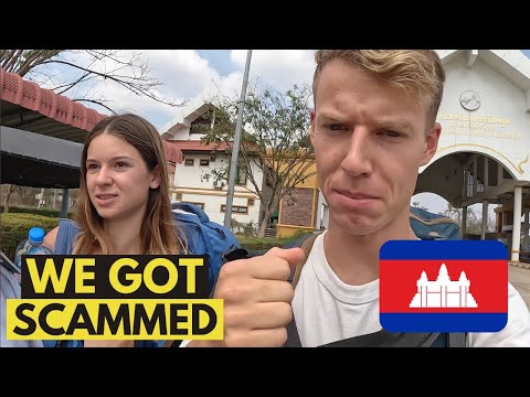 WORST BORDER CROSSING - Our First Impressions of Cambodia