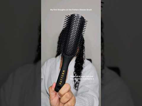 My thoughts on the Pattern Beauty Shower Brush (See comments for full review) #curlyhair #curly