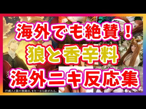 【狼と香辛料】海外でも絶賛！海外ニキたちの反応集