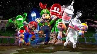 Luigi's Mansion 2: Dark Moon HD (Switch) - All Bosses + Ending (Japanese)