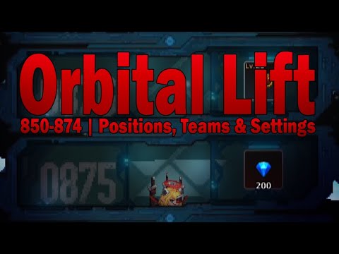 [GT] Lullehツ - Orbital Lift 850-874 (w/ Pos, Teams, Settings) (TIMESTAMPS IN DESCRIPTION)