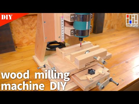 We have created a wood milling machine that makes mortise and chipping easier.