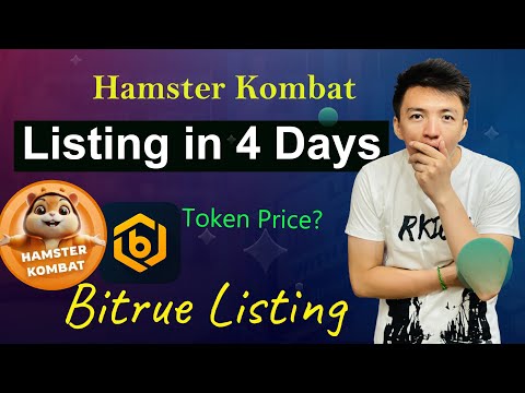 Hamster Kombat Listing in 4 Days | Bitrue Listing Hamster Kombat Token | Hamster Kombat Token Price