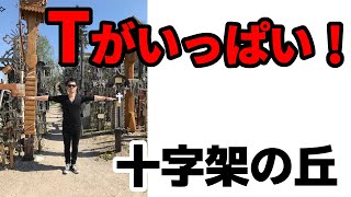 リトアニア最大の観光地、十字架の丘。とにかく十字架ばかり（スマホ撮影のため縦動画）