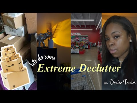 Vlogmas | EXTREME Declutter + Five Below Mini Haul + Christmas House Decor & More