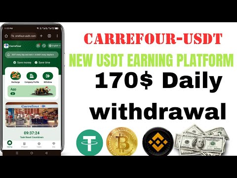 The latest platform to earn USDT | High-yield USDT |Automatic income | Make money #2024 #new #crypto