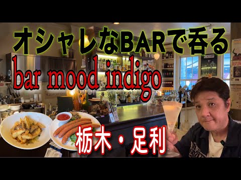 シャレオツBARでボッチ呑み‼️🍺【栃木県足利市　bar mood indigo】