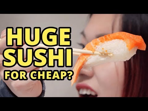 BEST CHEAP EAT (SUSHI) IN VANCOUVER? | Vancouver Food 2020