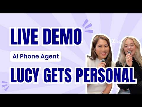 Lucy AI Phone Answering Live Demo: Lucy gets personal with your frequent callers