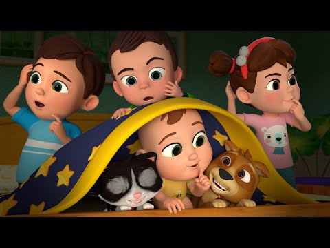 Ten in the Bed (Scary Storm Version) | Lalafun Nursery Rhymes & Kids Songs