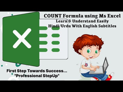 COUNT Formula | Ms Excel Tips, Tricks & Shortcuts all step by step learning online YouTube Channel