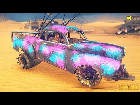 Building Powerful Car | Mad Max Gameplay #4