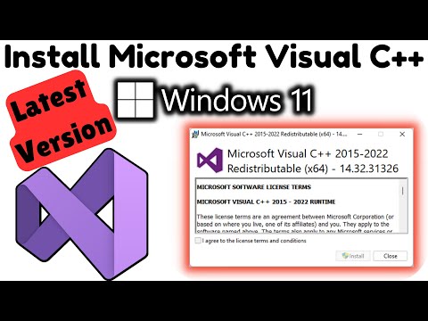 How to Download & Install Microsoft Visual C++ in Windows 11 (2024 Latest Version)