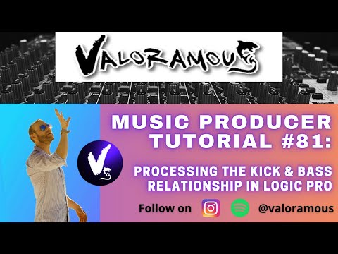 Music Producer Tutorial #81: Processing the Kick & Bass Relationship in Logic Pro