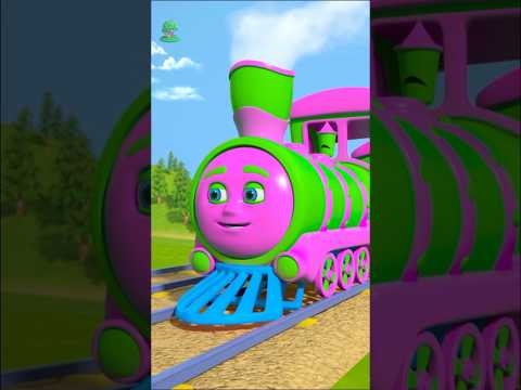 Wheels on the Train #shorts #nurseryrhymes #babysongs #littletreehouse #youtubekids #traincartoon