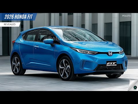 New 2026 Honda Fit Revealed - Honda's compact car is a success in the global market!