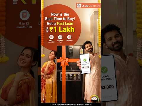 Get a Loan for New Appliances | Personal Loan up to ₹1 Lakh