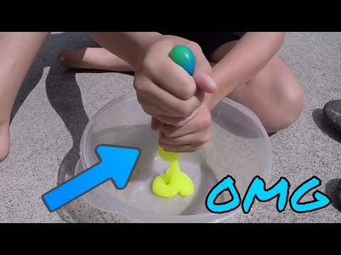 Whats Inside a Super Squishy Blob Ball?