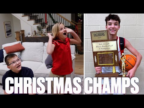 SECRET GIFTS DELIVERED IN THE MIDDLE OF THE NIGHT | 24 GIFTS OF CHRISTMAS | UNDEFEATED CHAMPIONS