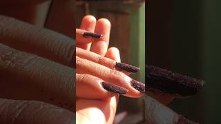 Brown nails art design #nailpolish #shortsfeed #ytshort SimranQueen