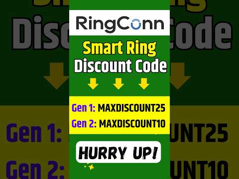 Ringconn Coupon Code | ringconn smart ring discount code | Ringcon smart ring discount code