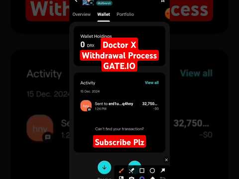 How to withdraw Doctor X tokens from XPortal to Exchange💯