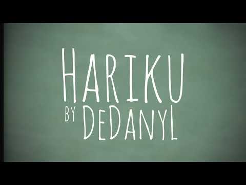 DEDANYL - HARIKU | OFFICIAL LYRIC VIDEO