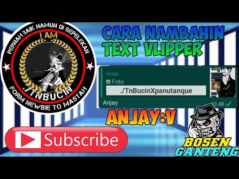 Cara menambah kan TEXT VLIPPER #Tutorial6